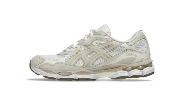 נעלי אקסיקס | Asics Gel-NYC White Feather Grey